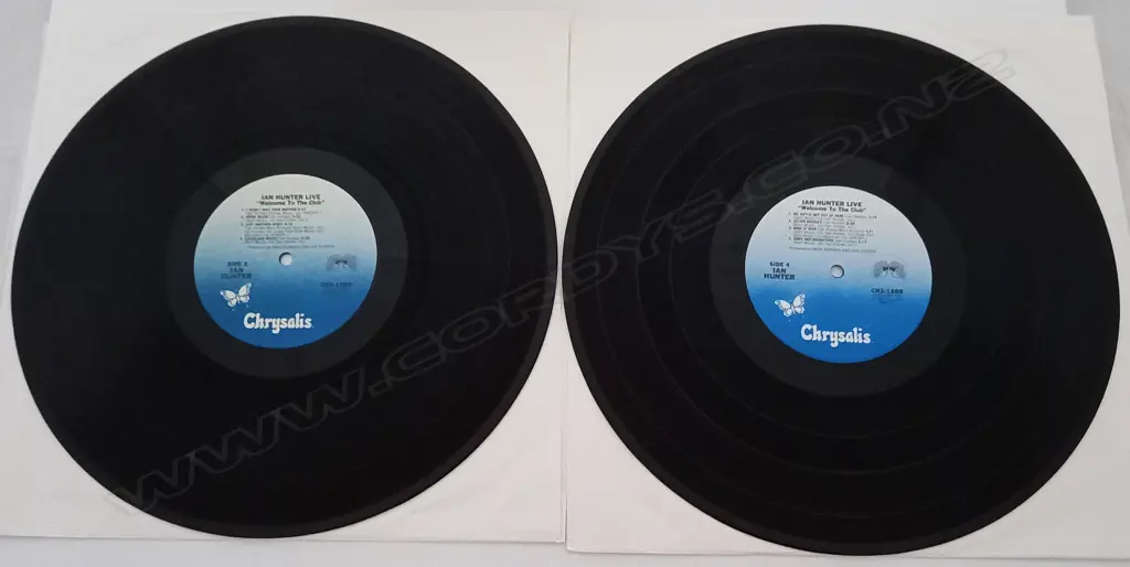 Ian Hunter, Welcome To The Club - Live (Double album) Image 1++